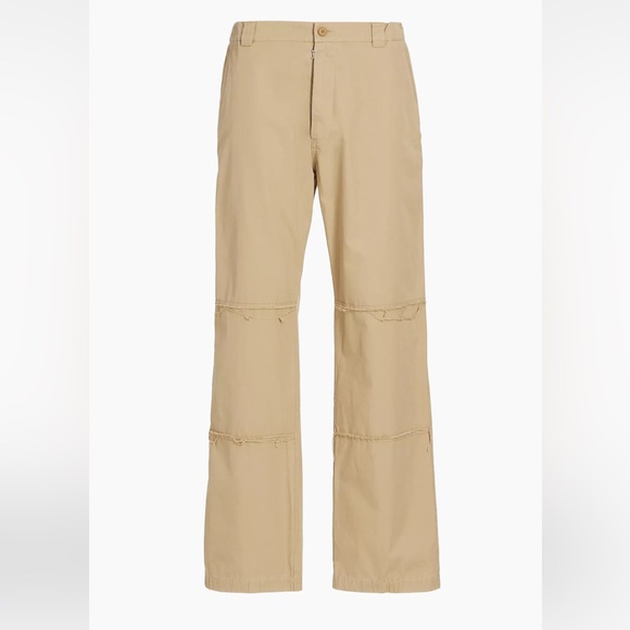 NWT Maison Margiela MM6 Raw-Edge Relaxed-Fit Pants Sz 50/ Large - Picture 12 of 12